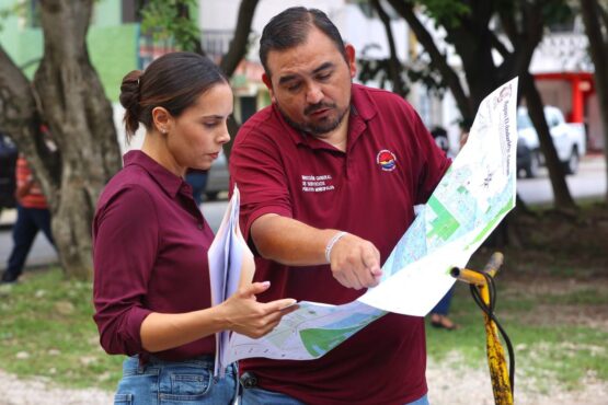 Intensifica ana Paty Peralta trabajos de bacheo en diferentes avenidas de Cancún